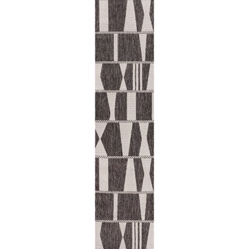 Odette Modern Geometric Abstract Two-tone Indoor/Outdoor Area Rug